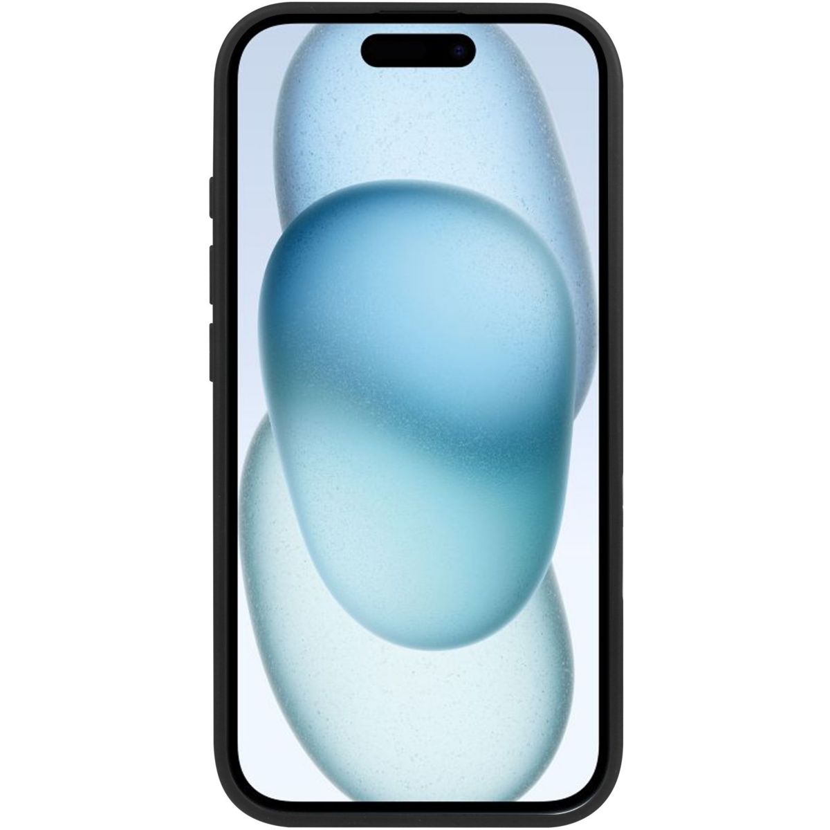 Coque iPhone 16 Plus 3 en 1 - Noir couleur unique, ADEQWAT