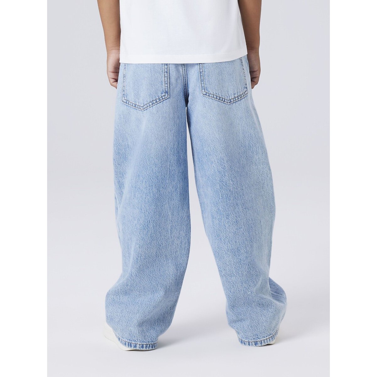 Jean large skater bleu denim clair, NAME IT