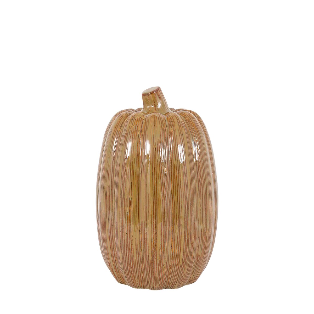 30cm Ceramic Pumpkin Ornament orange, ÉDITÉ