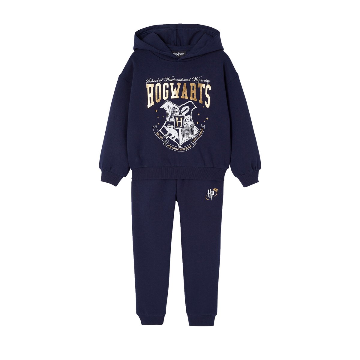 Ensemble sport sweat + pantalon Harry Potter en molleton marine, VERTBAUDET