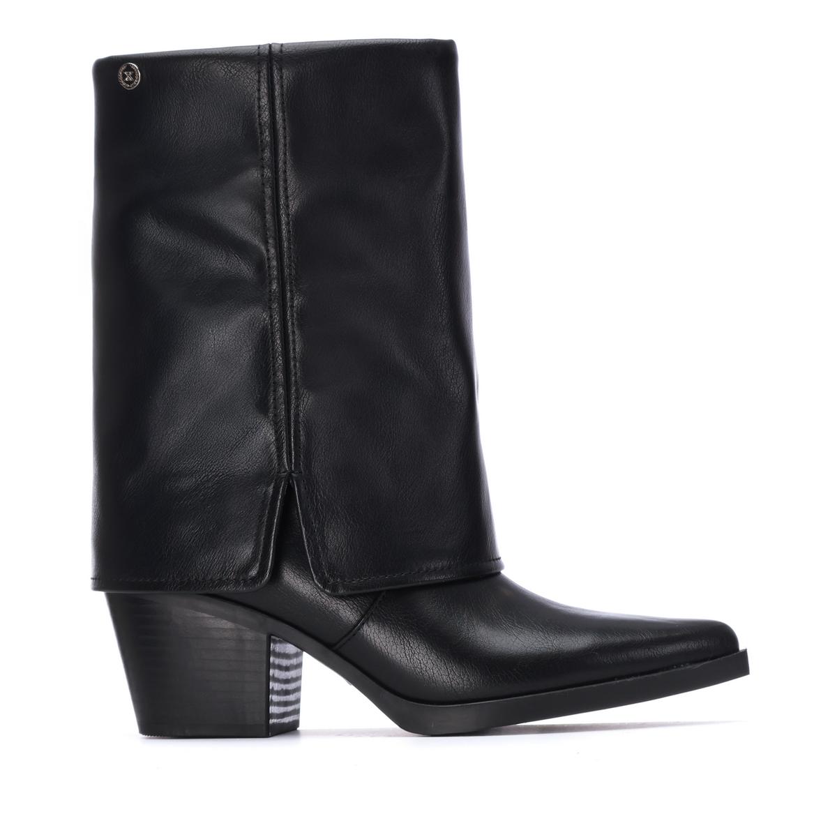 Bottine Cow-boy Talon Entreprise noir, XTI