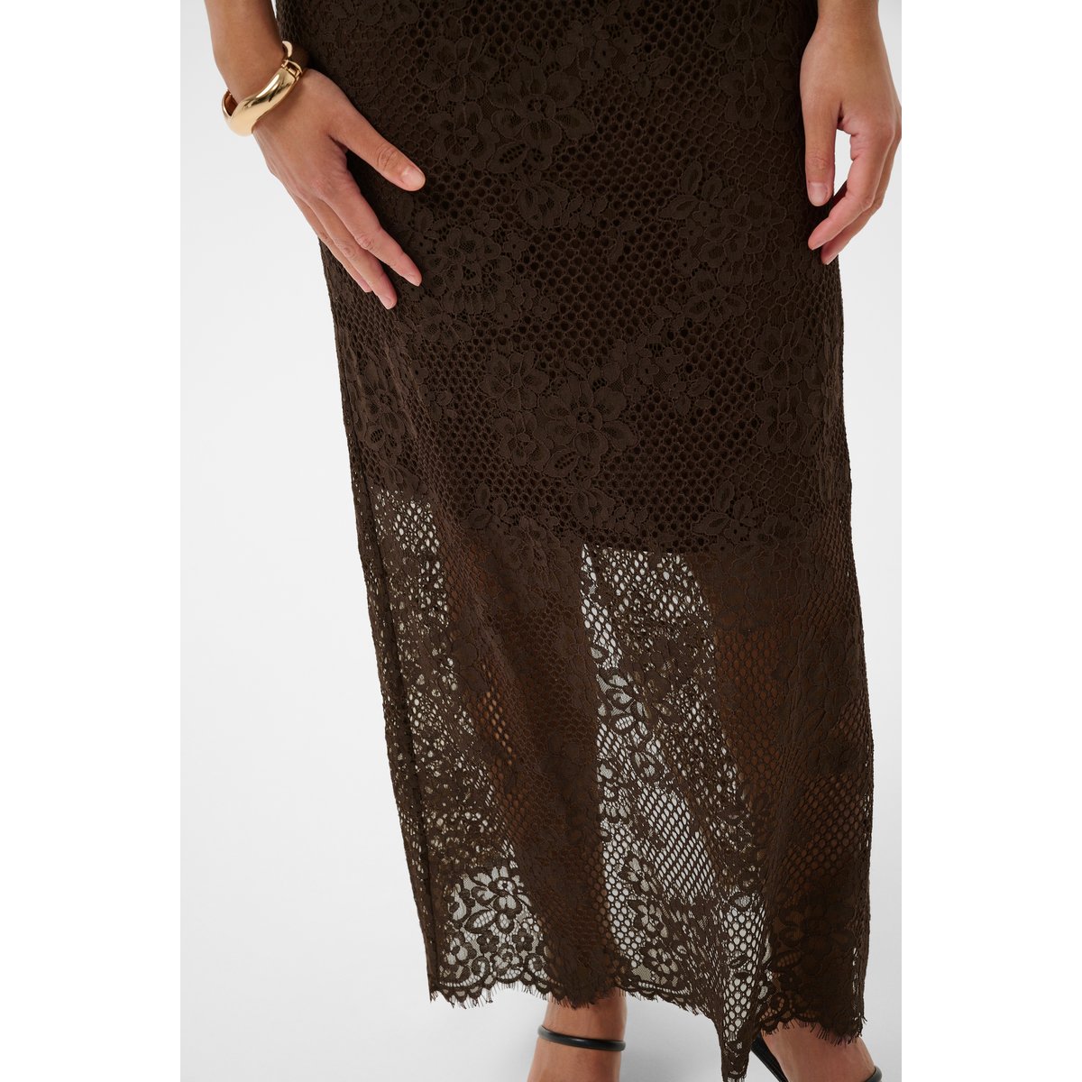 Jupe marron coffee bean, KAFFE