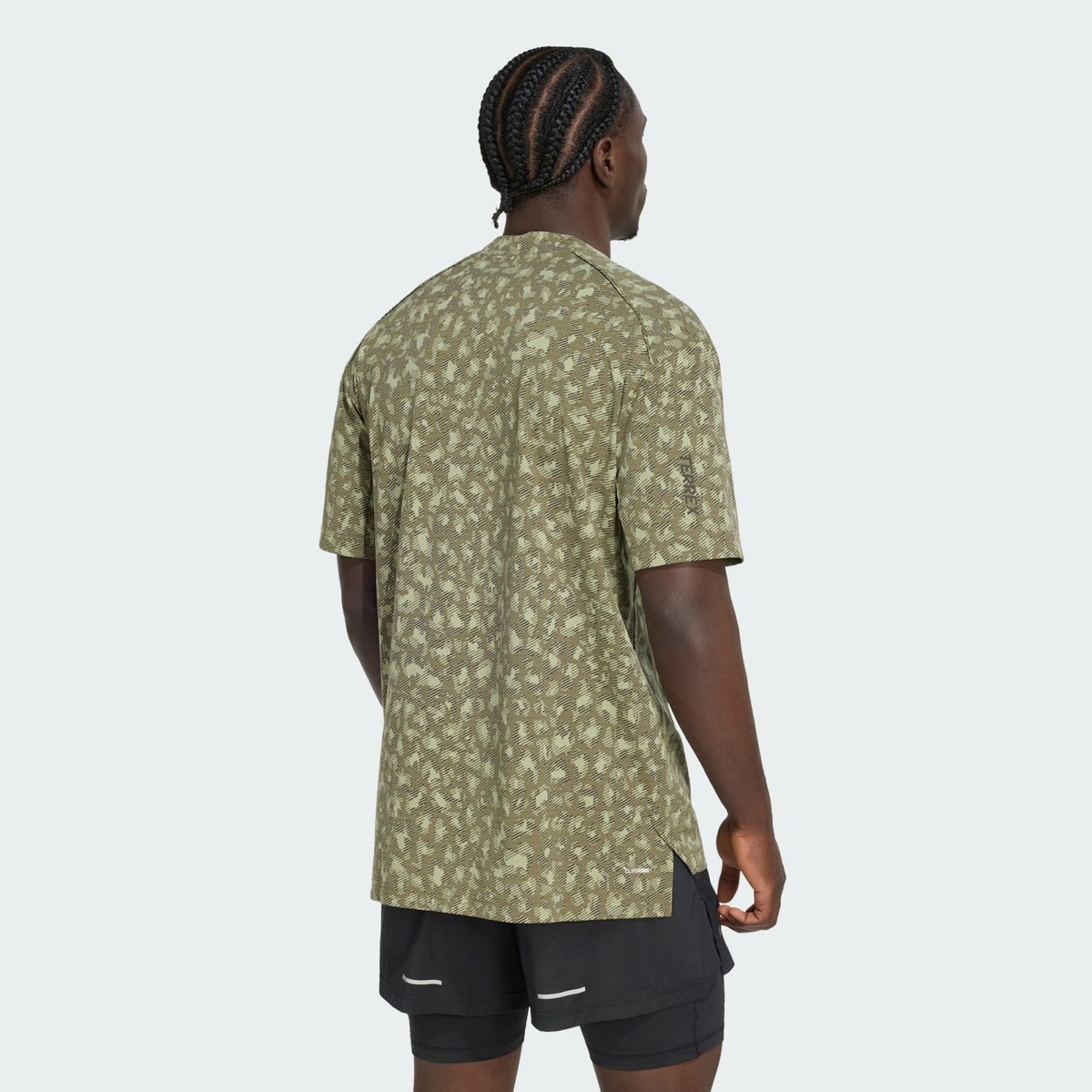 T-Shirt De Trail Imprimé Climacool+ Terrex® Xploric T-Shirt De Trail Imprimé Climacool+ Terrex® Xploric tent green / olive strata, adidas Performance