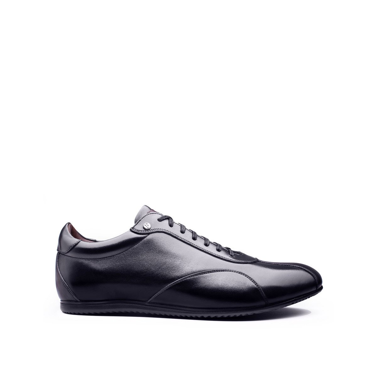 Sneakers cuir COPAN noir, FINSBURY