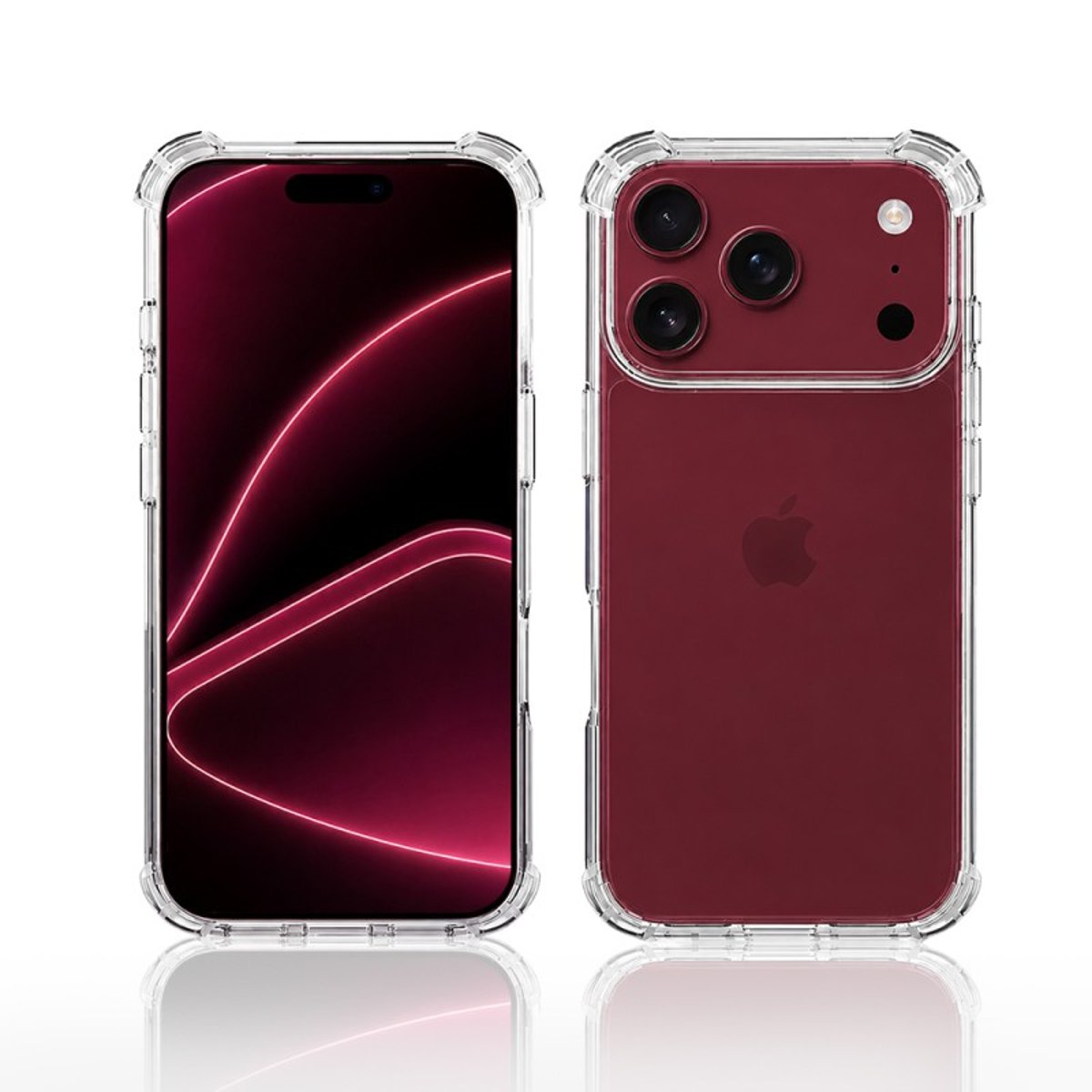 Coque iPhone 18 Pro Max antichoc + 2 vitres transparent, EVETANE
