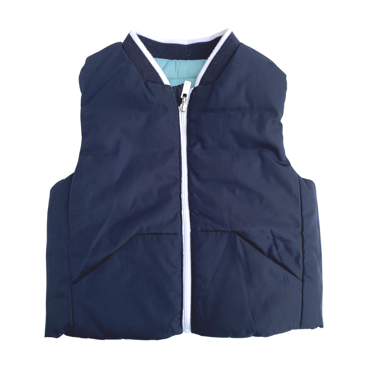 Blouson sans manche bébé - Très bon état bleu, JACADI