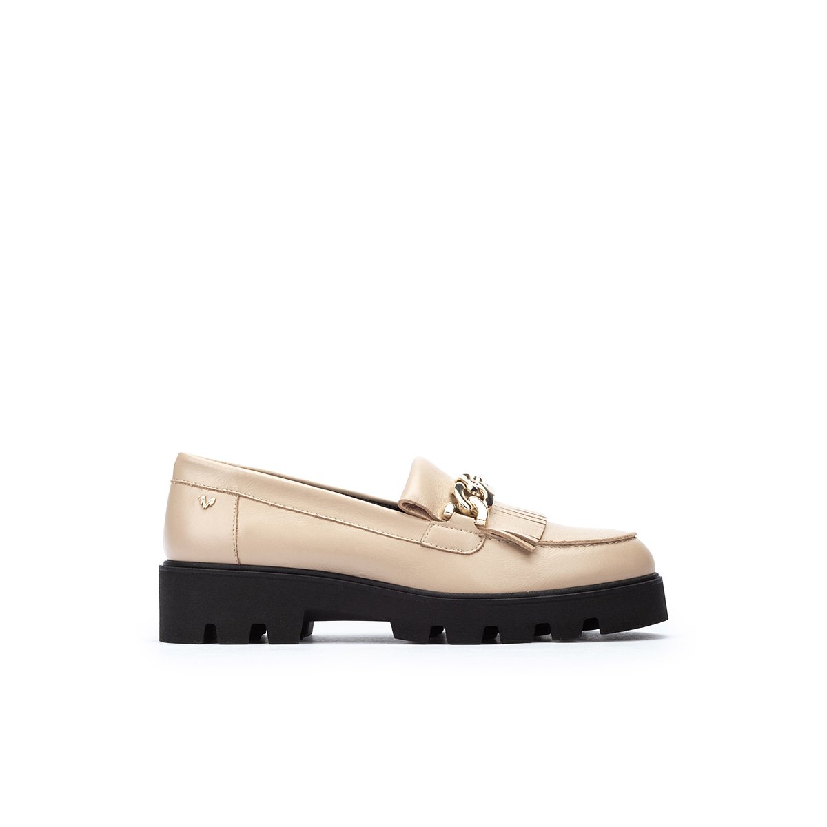 Mocassins cuir Hermosilla stone, MARTINELLI