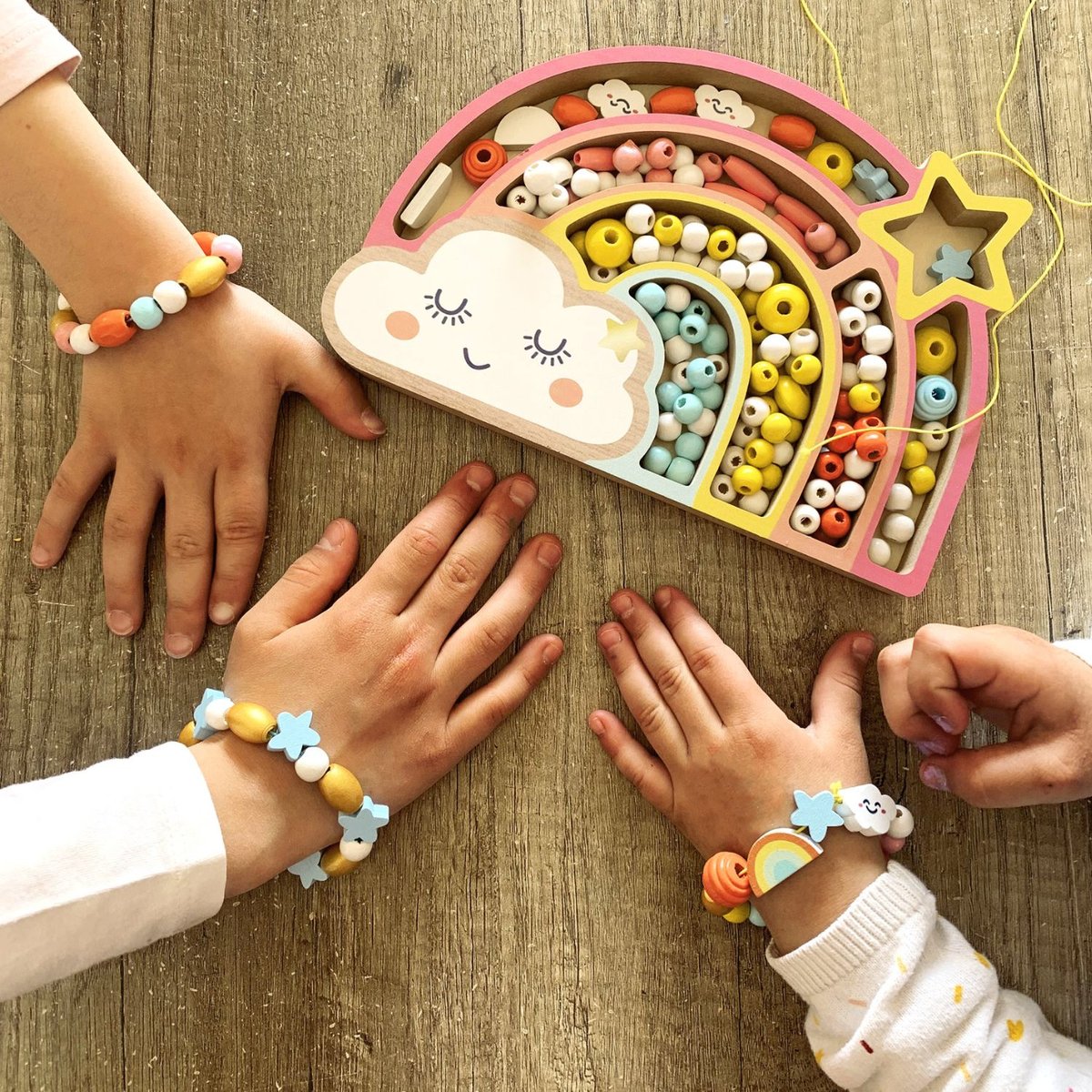 Coffret perles multicolore, SYCOMORE
