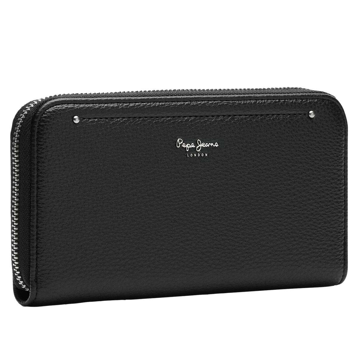 Portefeuille Avec Logo En Relief noir, PEPE JEANS
