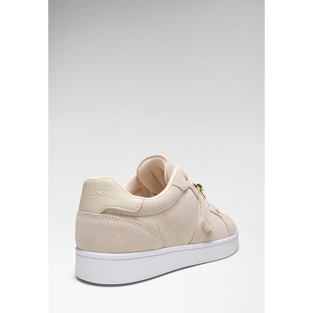 Baskets En Daim Jamisn beige, GUESS