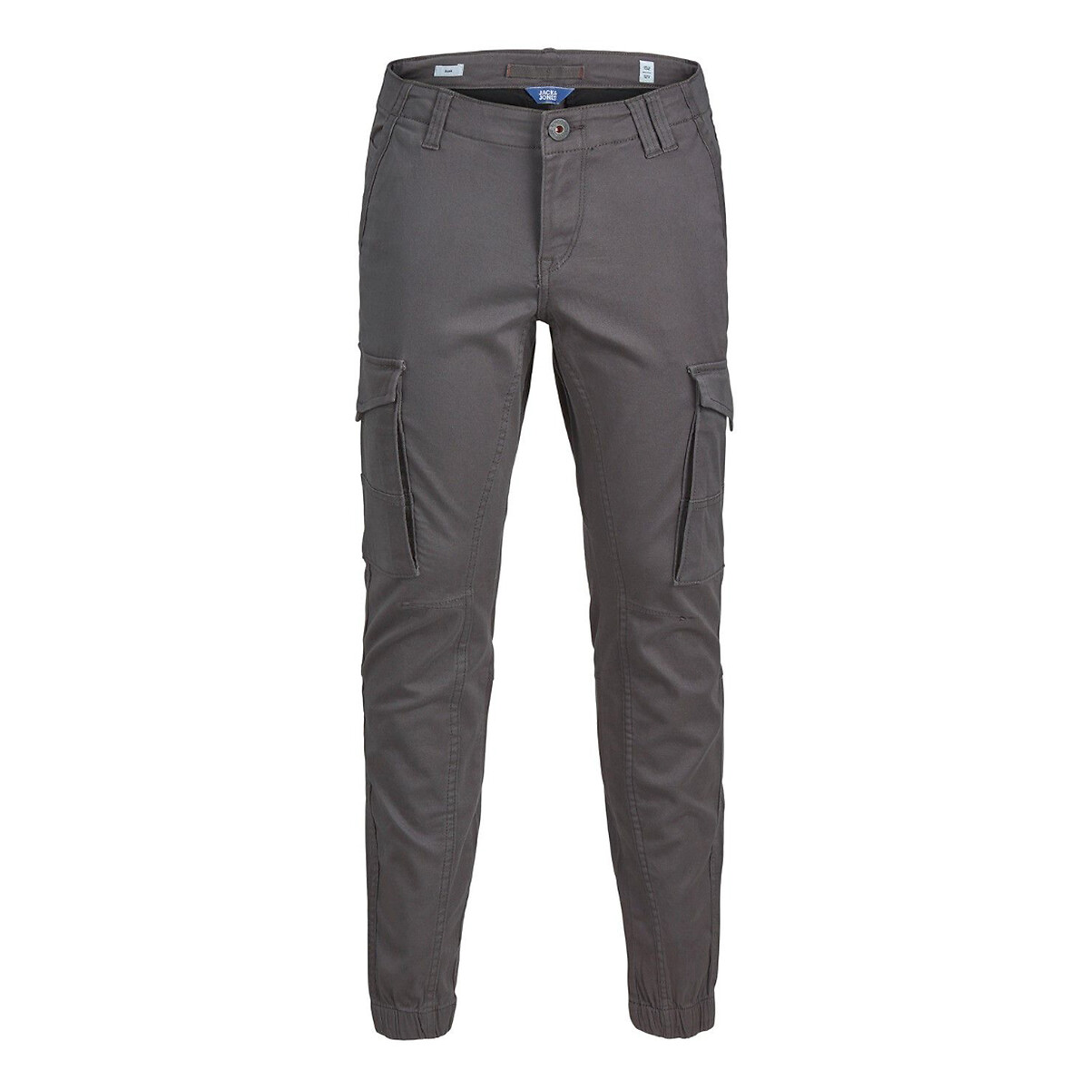 Pantalon cargo gris foncé, JACK & JONES JUNIOR