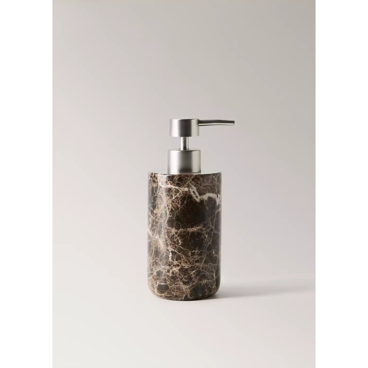 Distributeur de savon marbre marron, MANGO HOME