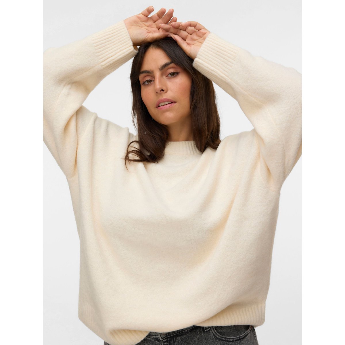 Pull En Maille birch, VERO MODA