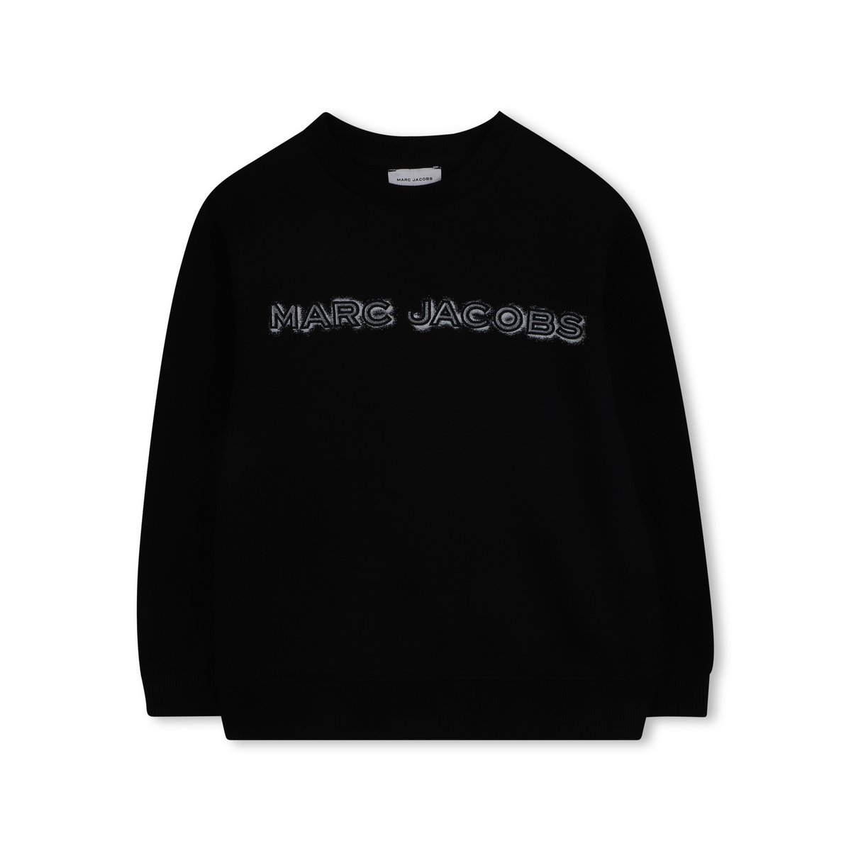 Sweat en polaire de coton black, MARC JACOBS