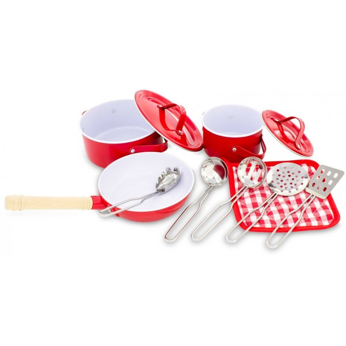 Mallette Batterie de cuisine rouge, ULYSSE