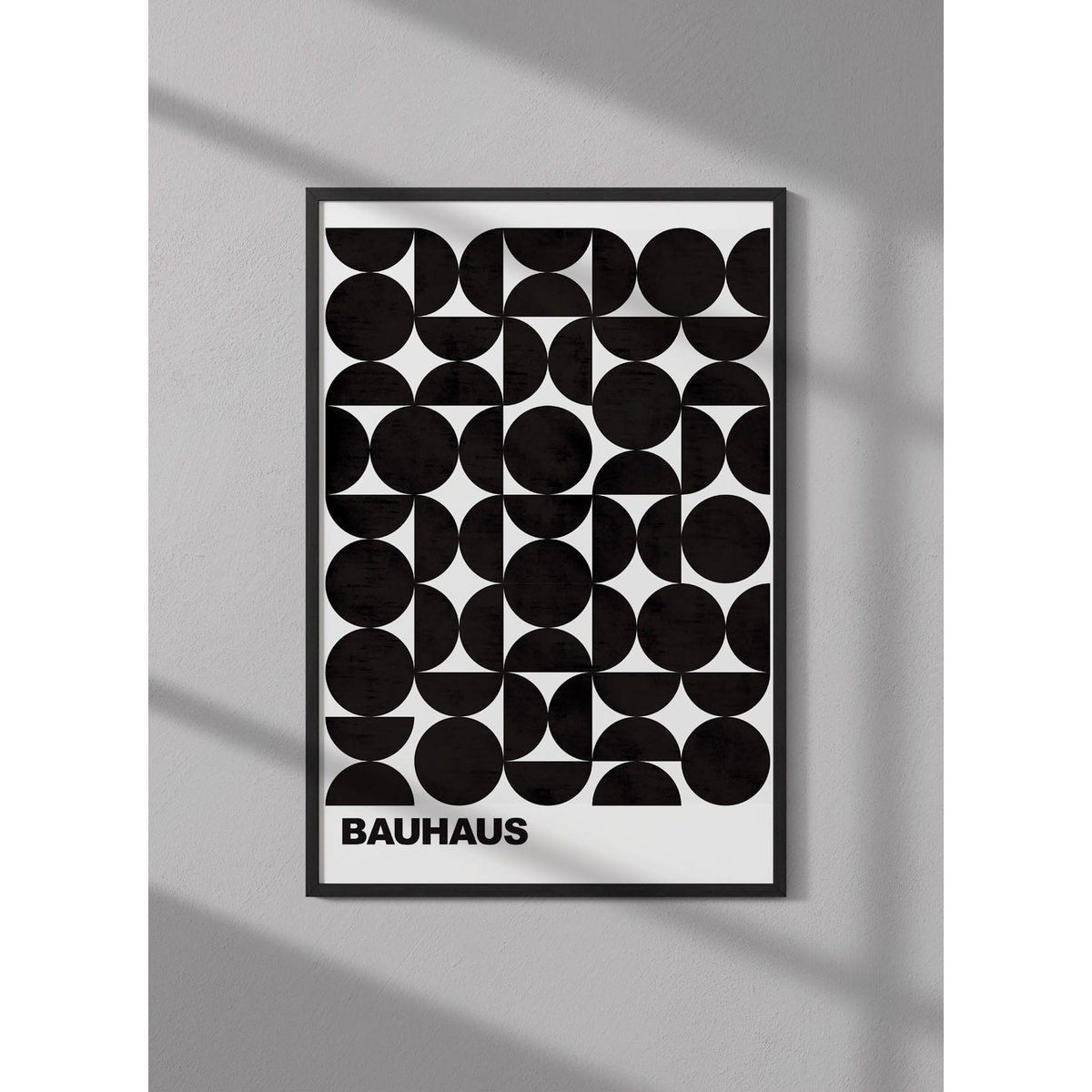 Affiche Bauhaus 39 blanc, L'AFFICHERIE