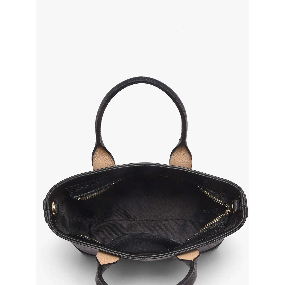 Sac porté main Caviar cuir nero, MILANO