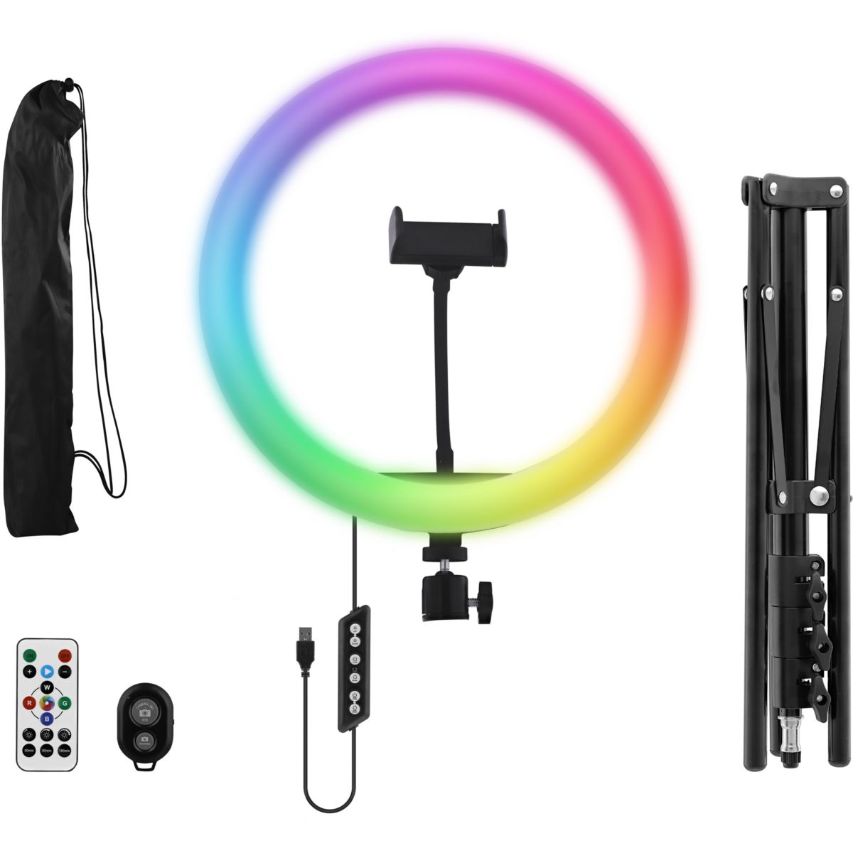 Lampe LED Influence Anneau led 12'' couleur unique, TNB