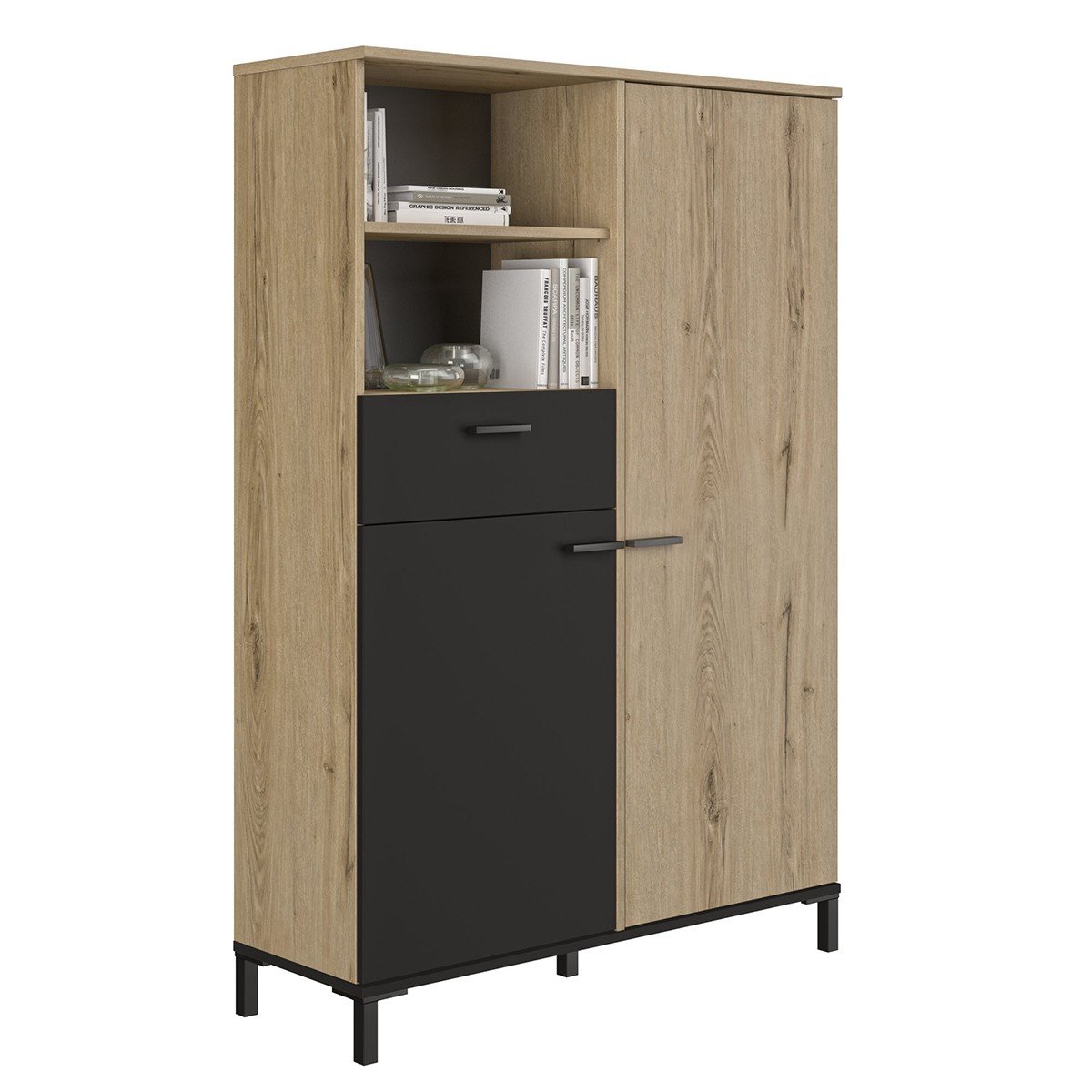 Meuble rangement TRUST marron, GAMI