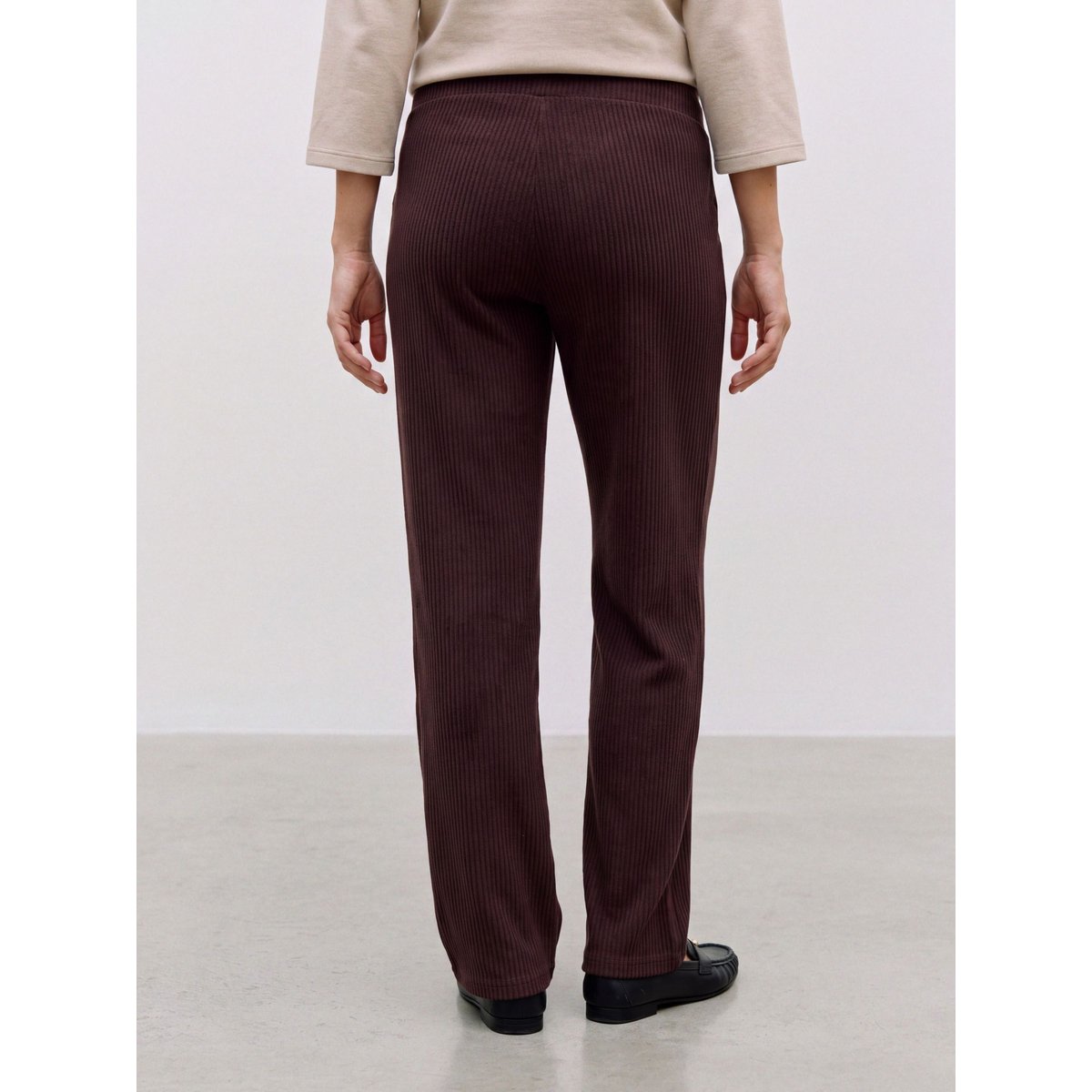 Pantalon marron - chocolate plum 1, MAMA LICIOUS