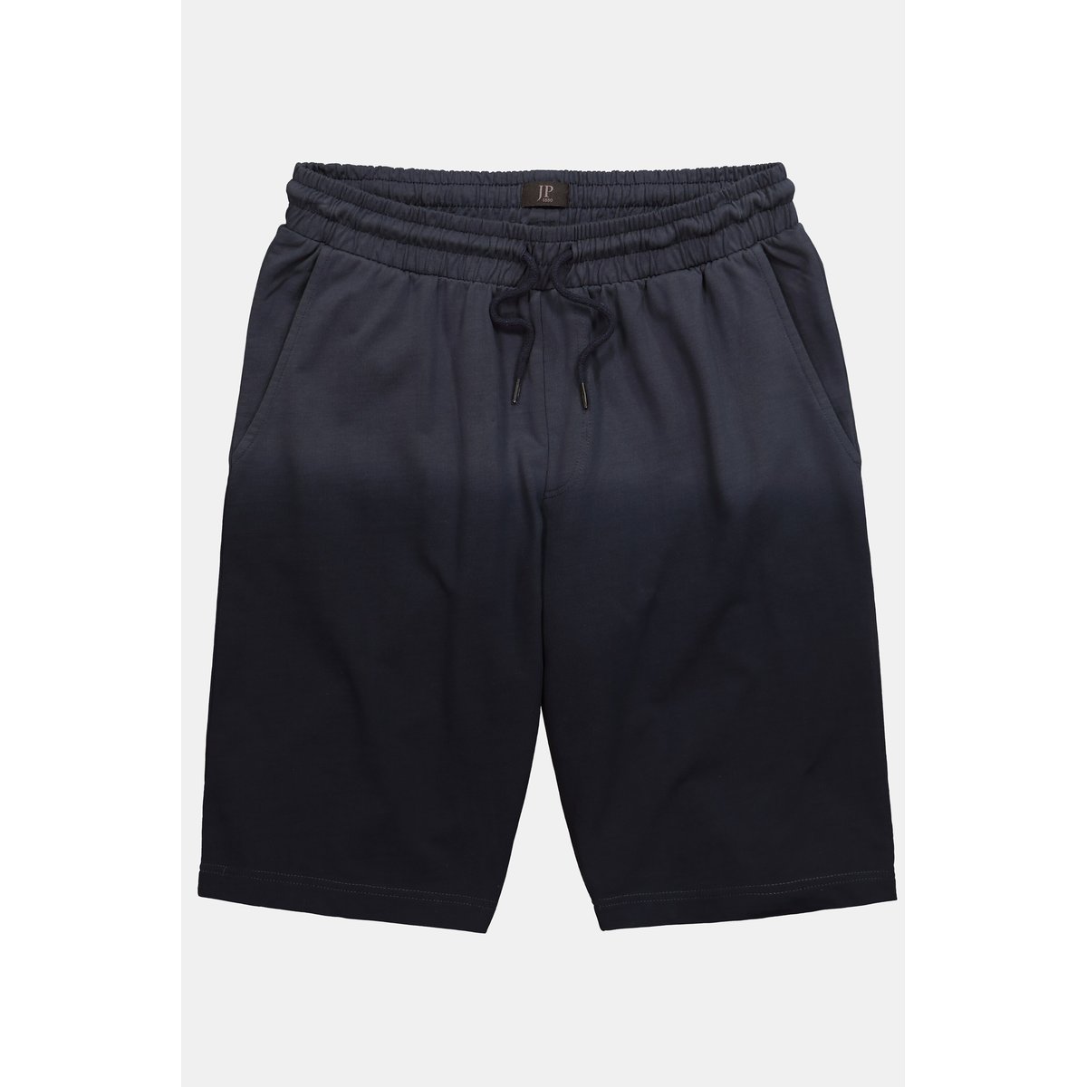 Bermuda en molleton, teinture DipDye bleu marine, JP1880