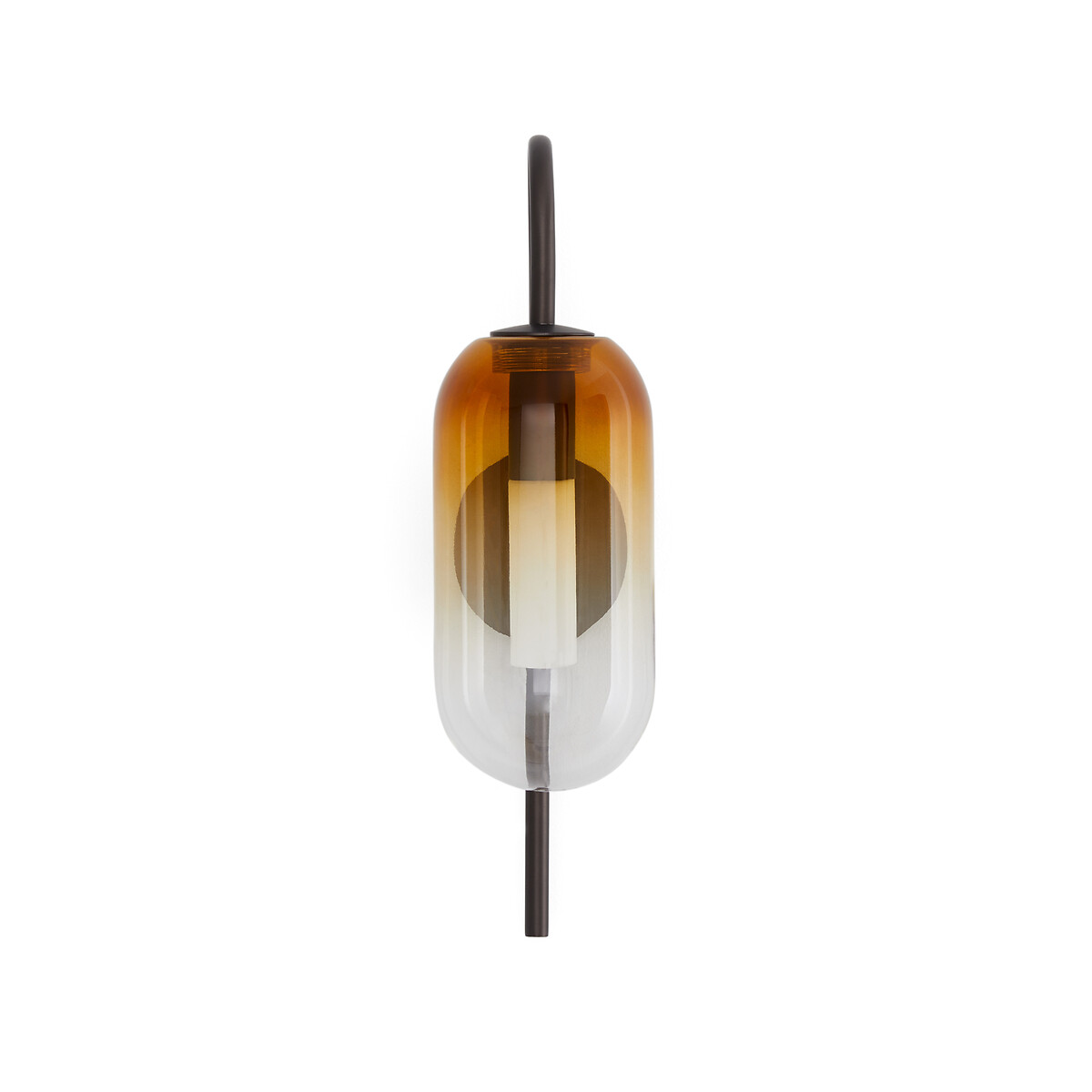 Applique verre ambré, Linterna verre ambré, AM.PM