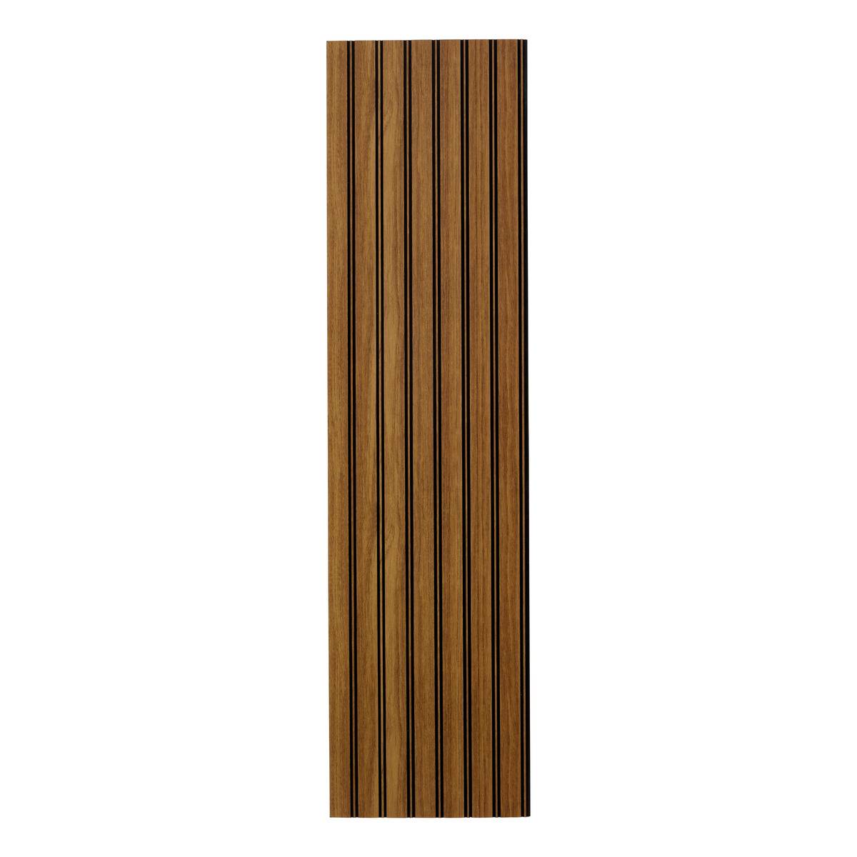 Lot de 4 panneaux de soubassement BENY marron, ATMOSPHERA