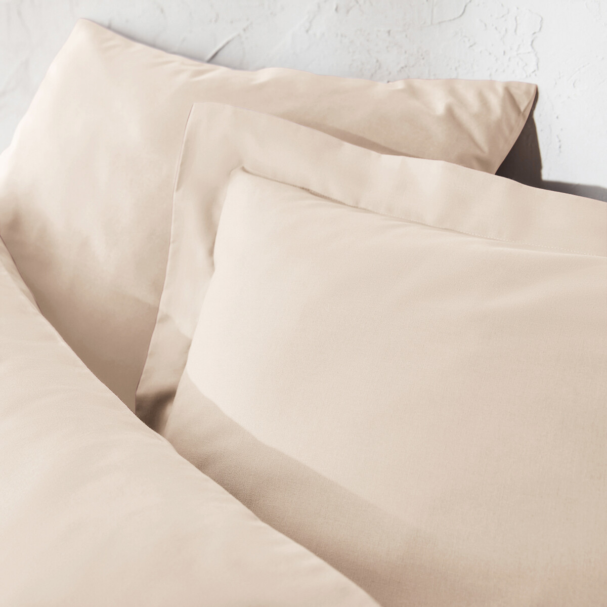 Housse de couette en coton, Scenario beige, LA REDOUTE INTERIEURS