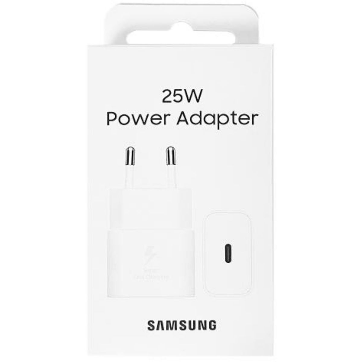 Chargeur secteur Ultra rapide 25W Blanc couleur unique, SAMSUNG