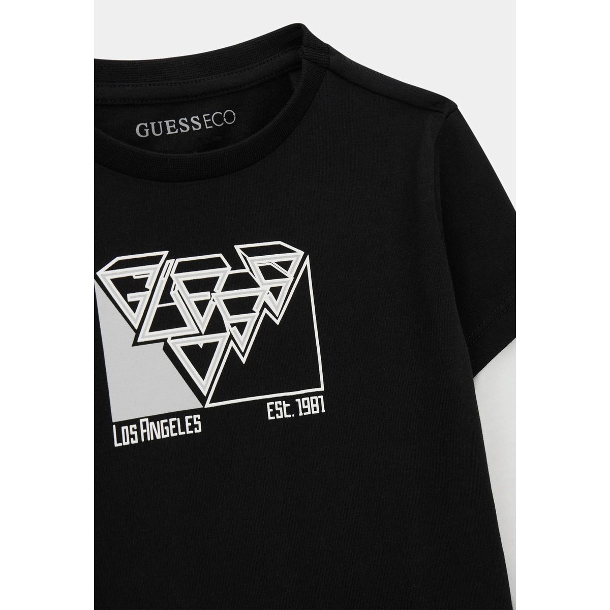 T-Shirt À Logo noir, GUESS KIDS