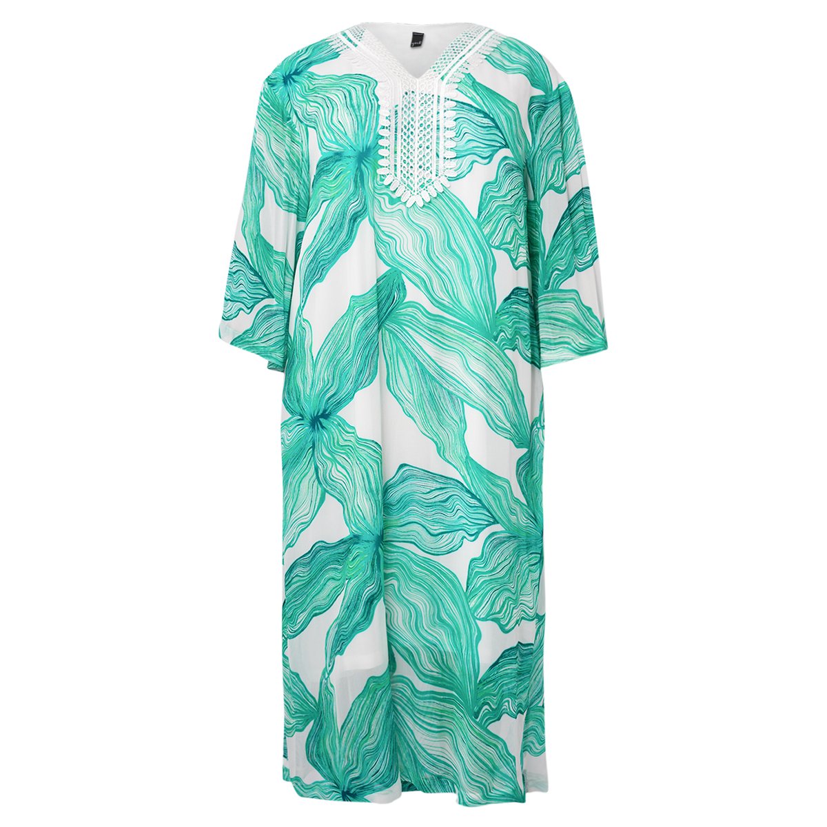 Robe sans manches turquoise, YOEK