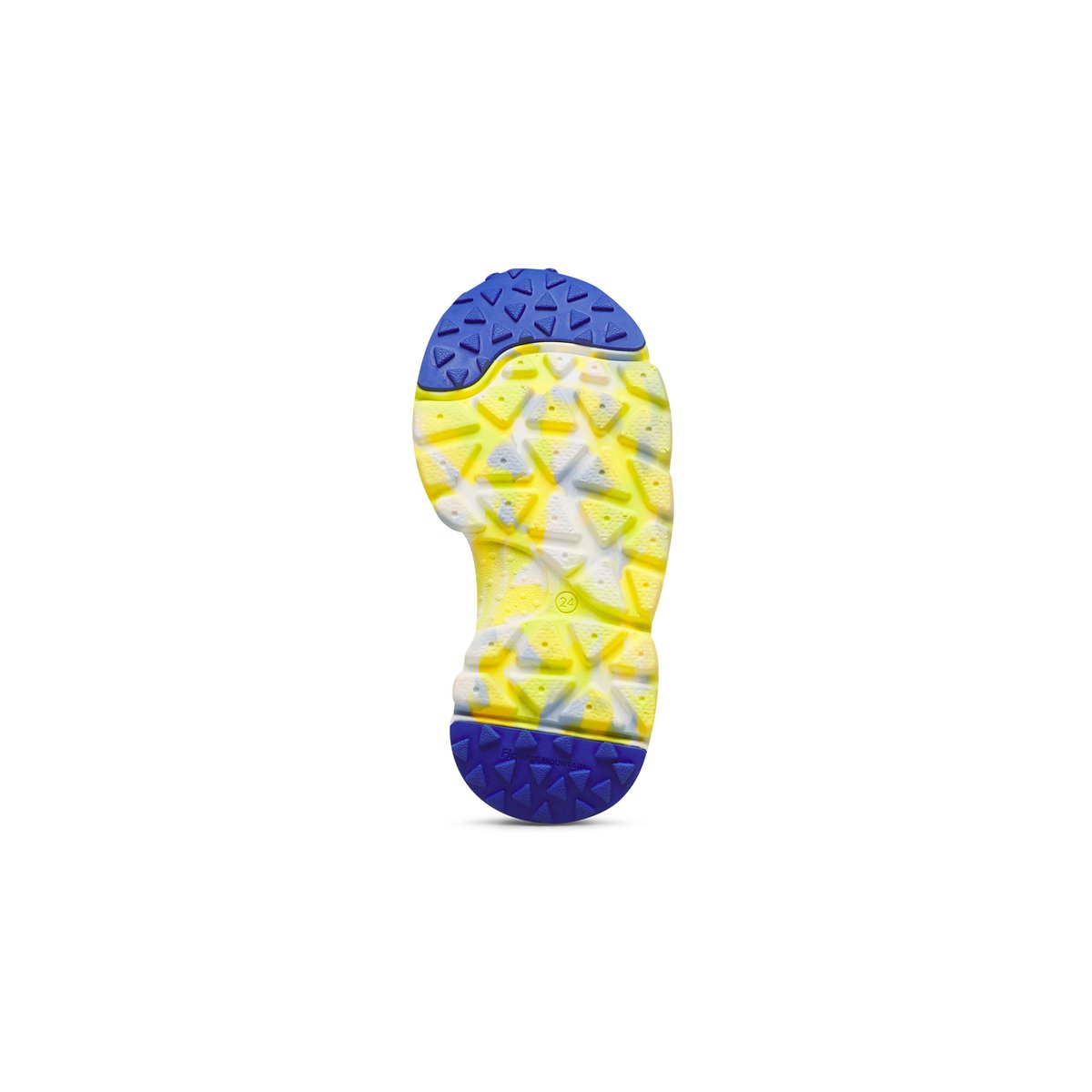 Sneakers en simili cuir et tissu technique YAMANO 3 JUNIOR. marine-, NATURINO