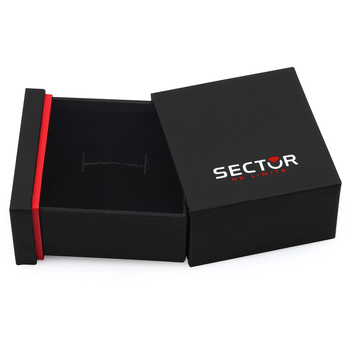 Bague en acier et cristaux ROW argent, SECTOR NO LIMITS
