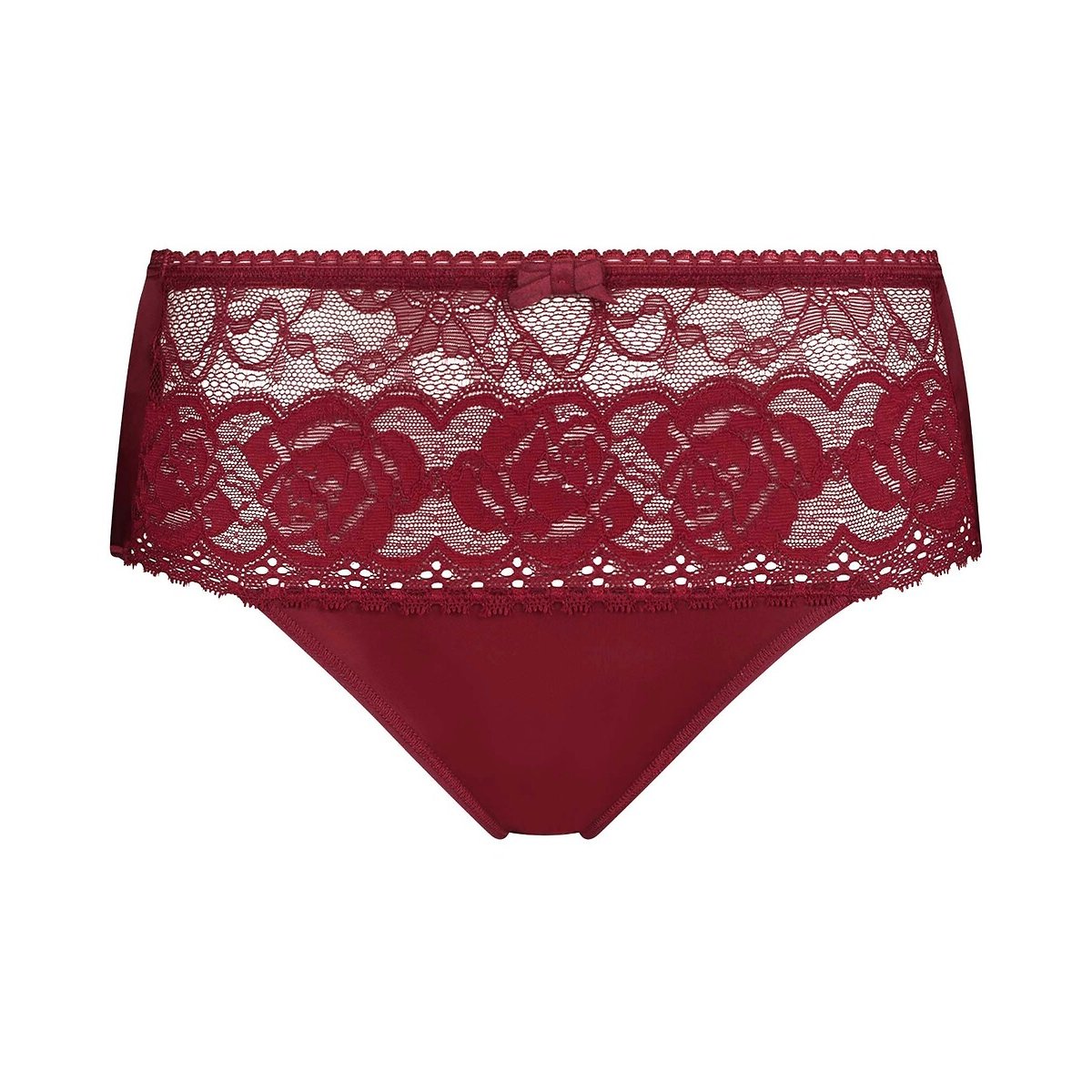 Culotte midi Flower Elegance cerise noire, PLAYTEX