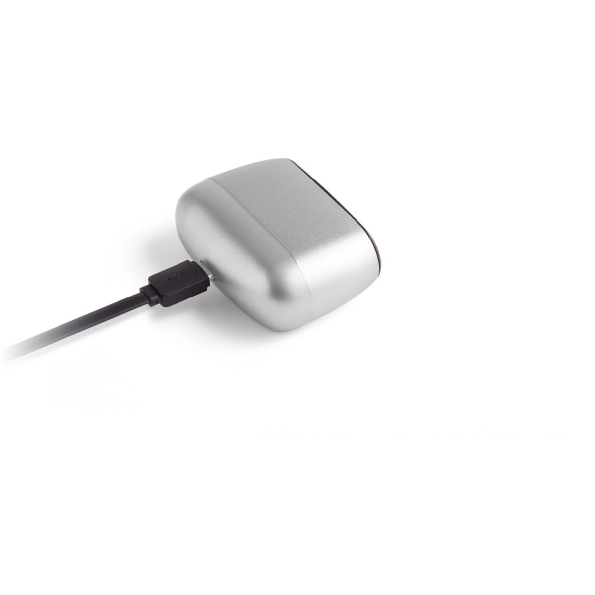 Réveil Minut ultra-compact Rechargeable Alu couleur unique, LEXON