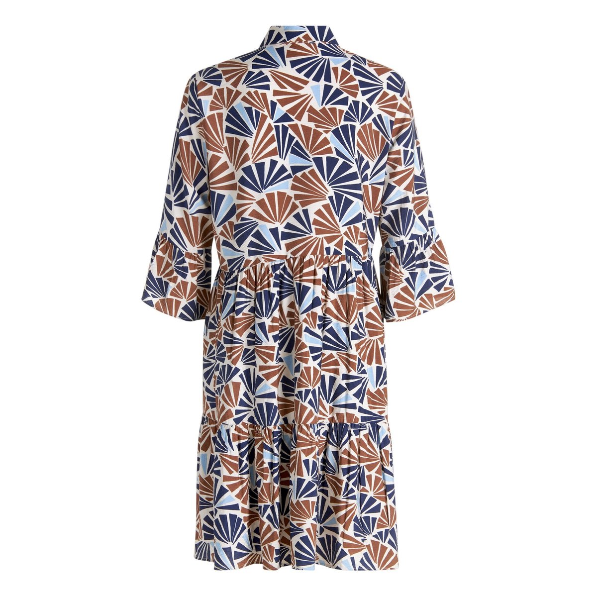 Robe à volants à imprimé nature/brown, BETTY & CO