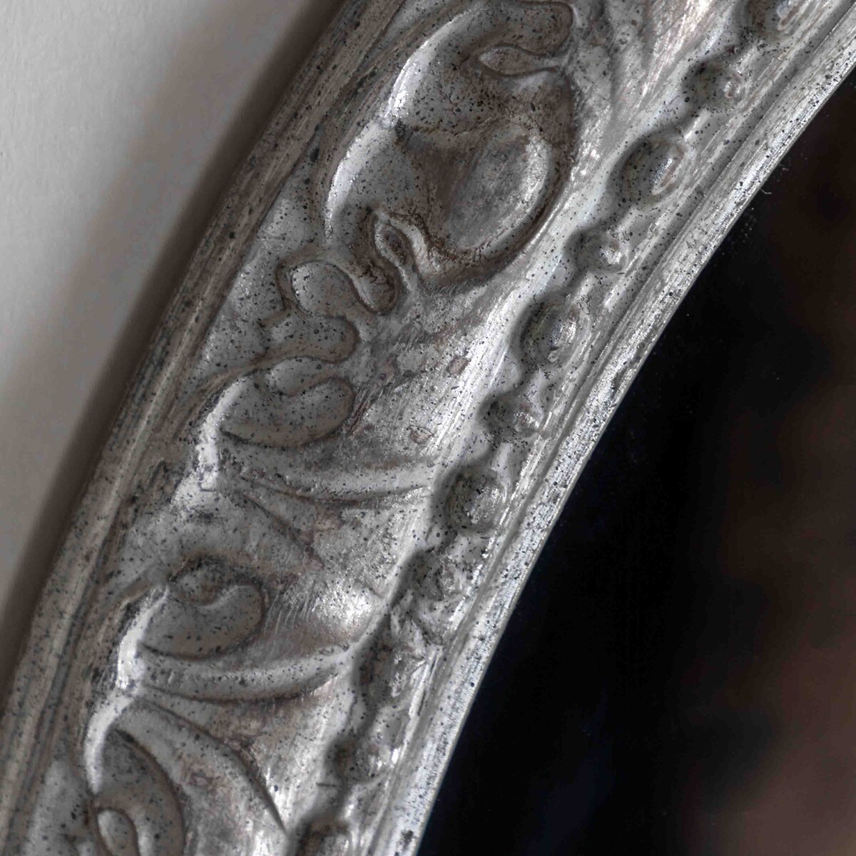 80cm Roman Round Mirror grey, ÉDITÉ