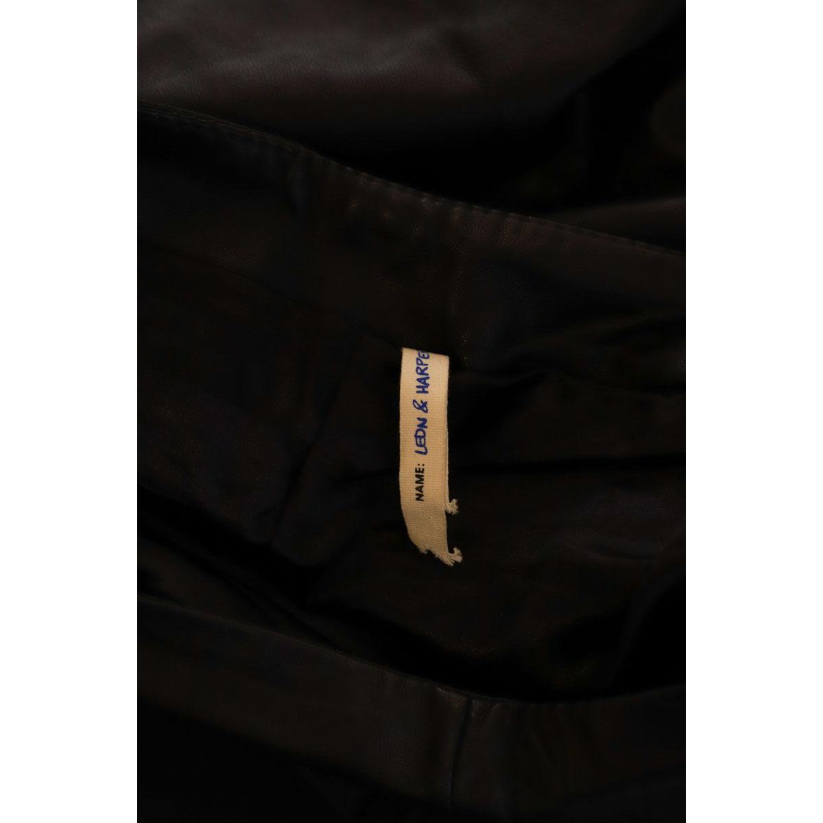 Pantalon slim - Très Bon État noir, LEON & HARPER