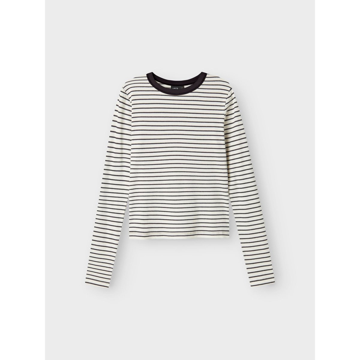 Top À Manches Longues dark grey melange, NAME IT