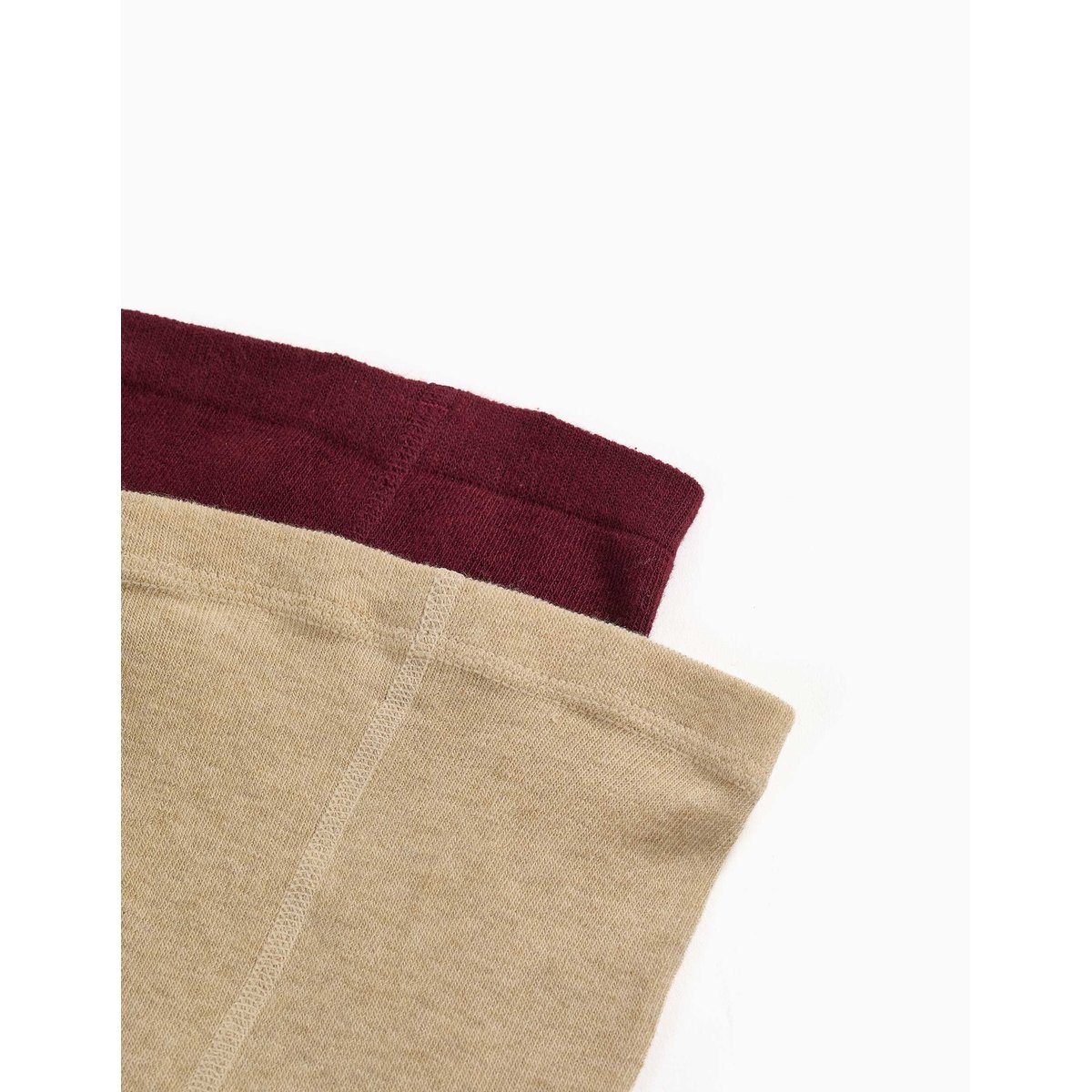 Lot de 2 collants côtelés/avec nœud multicolore, ZIPPY