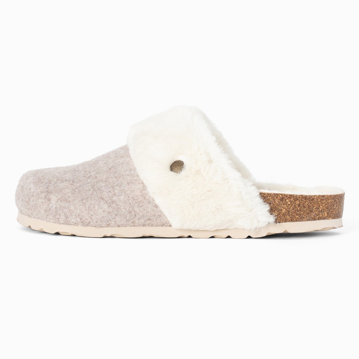 Sabots MAIK pour femme beige, BAYTON