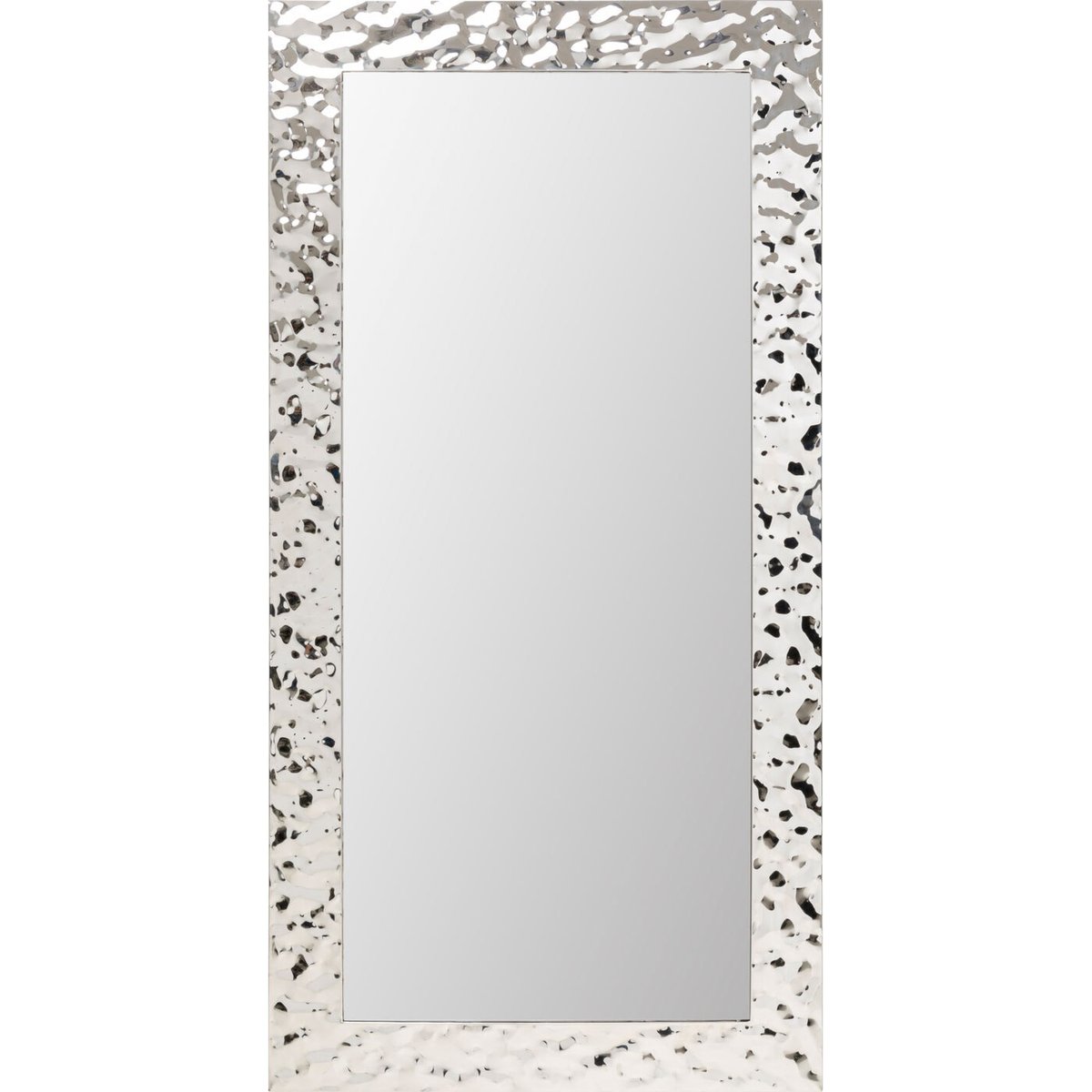 Miroir en acier texturé 180x90cm, CARINO argent, KARE DESIGN