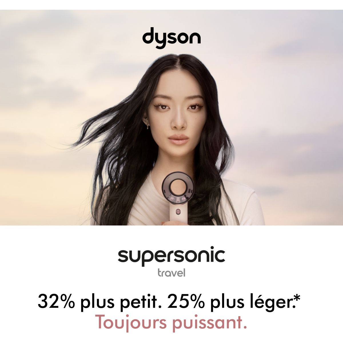 Sèche cheveux de voyage Supersonic Travel rose, DYSON