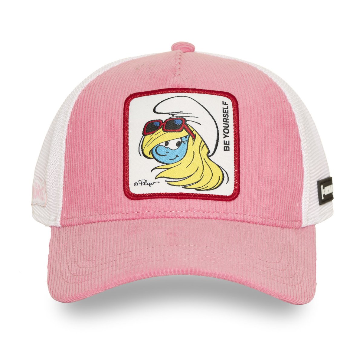 Casquette trucker SCHTROUMPF rose/blanc/bleu/jaune/rouge, CAPSLAB