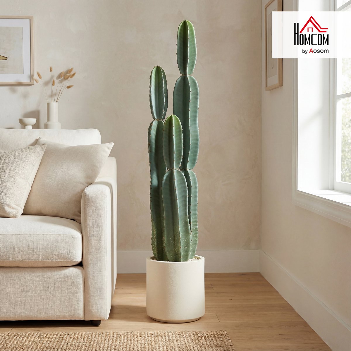 Plantes artificielles EVA Vert vert, HOMCOM