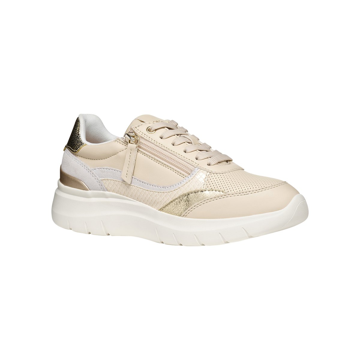 Basket Cuir Plummery papyrus/lt sand, GEOX