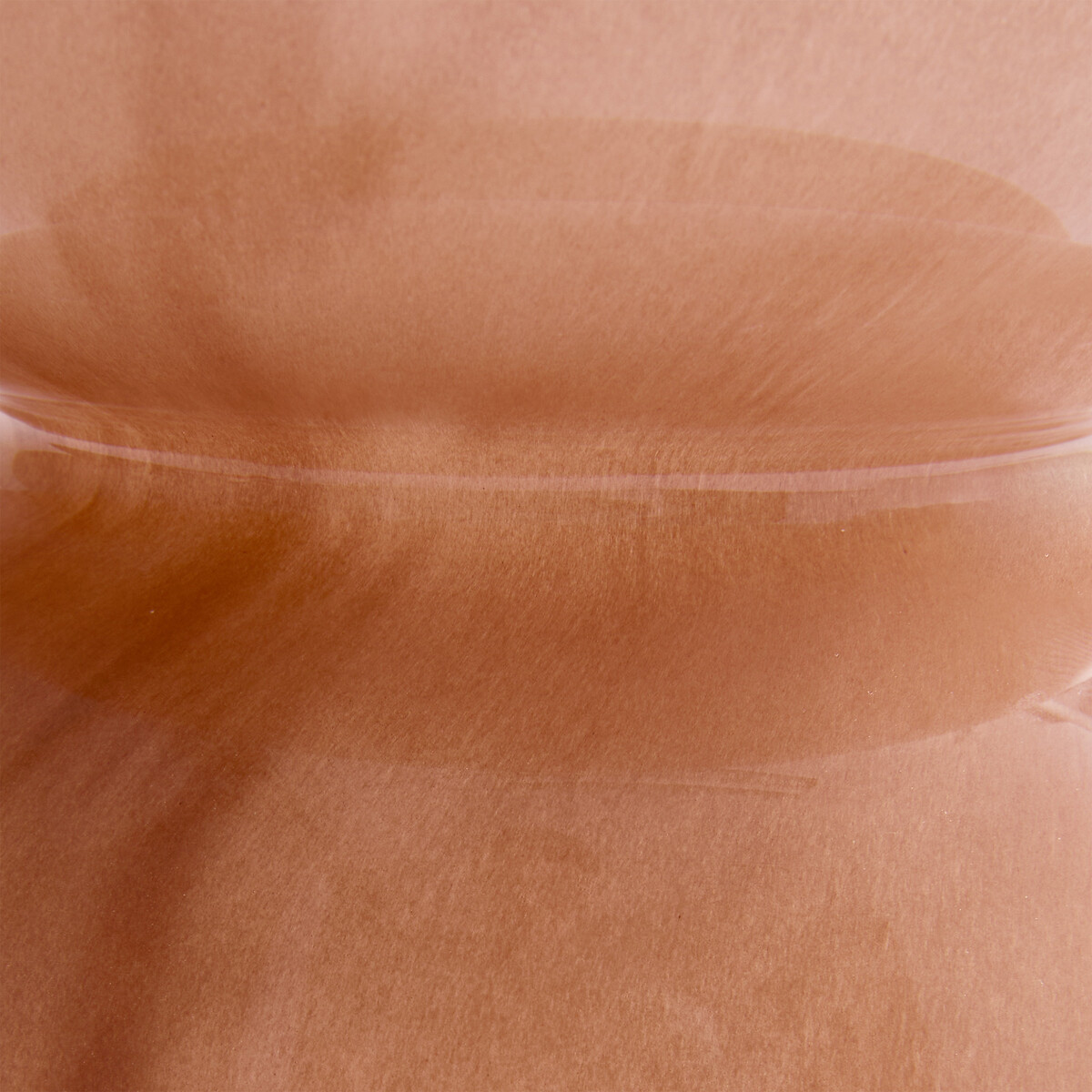 Vase en verre soufflé à la bouche, hauteur 29,6 cm, FYSA praline, AM.PM