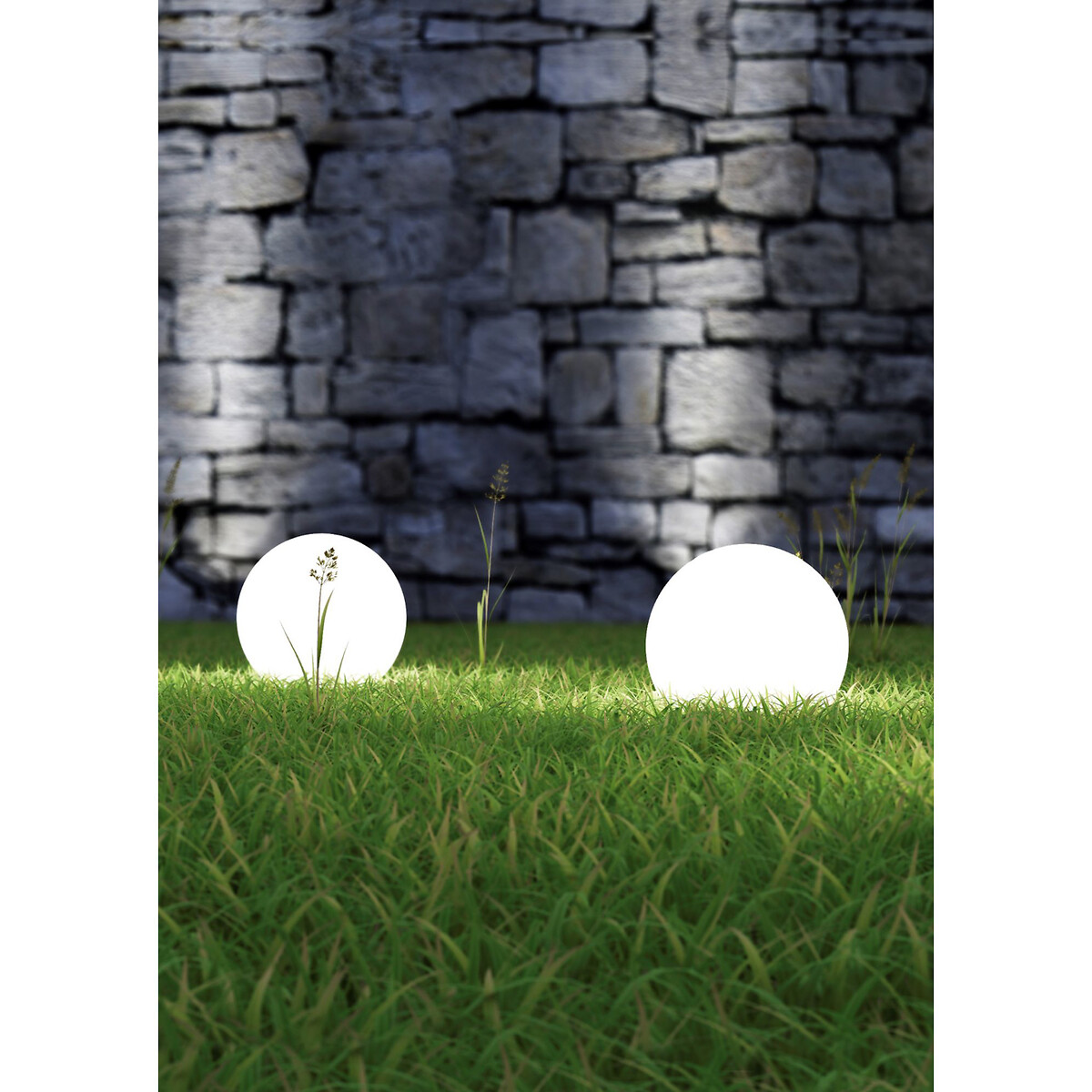 Candeeiro de exterior Bolo, TRIO Lighting branco/preto, TRIO LIGHTING