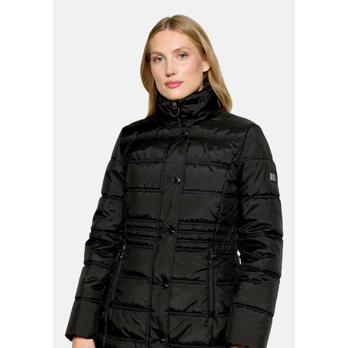 Veste outdoor à capuche amovible noir, BETTY BARCLAY