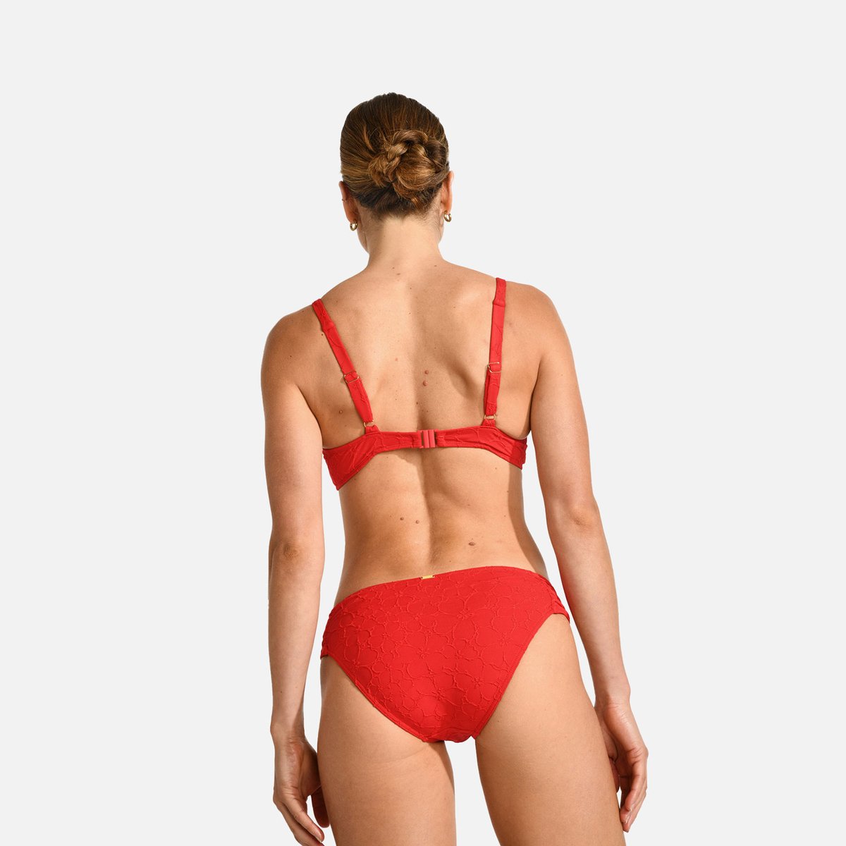 Haut de maillot armaturé Banua - GECKO rouge, LIVIA